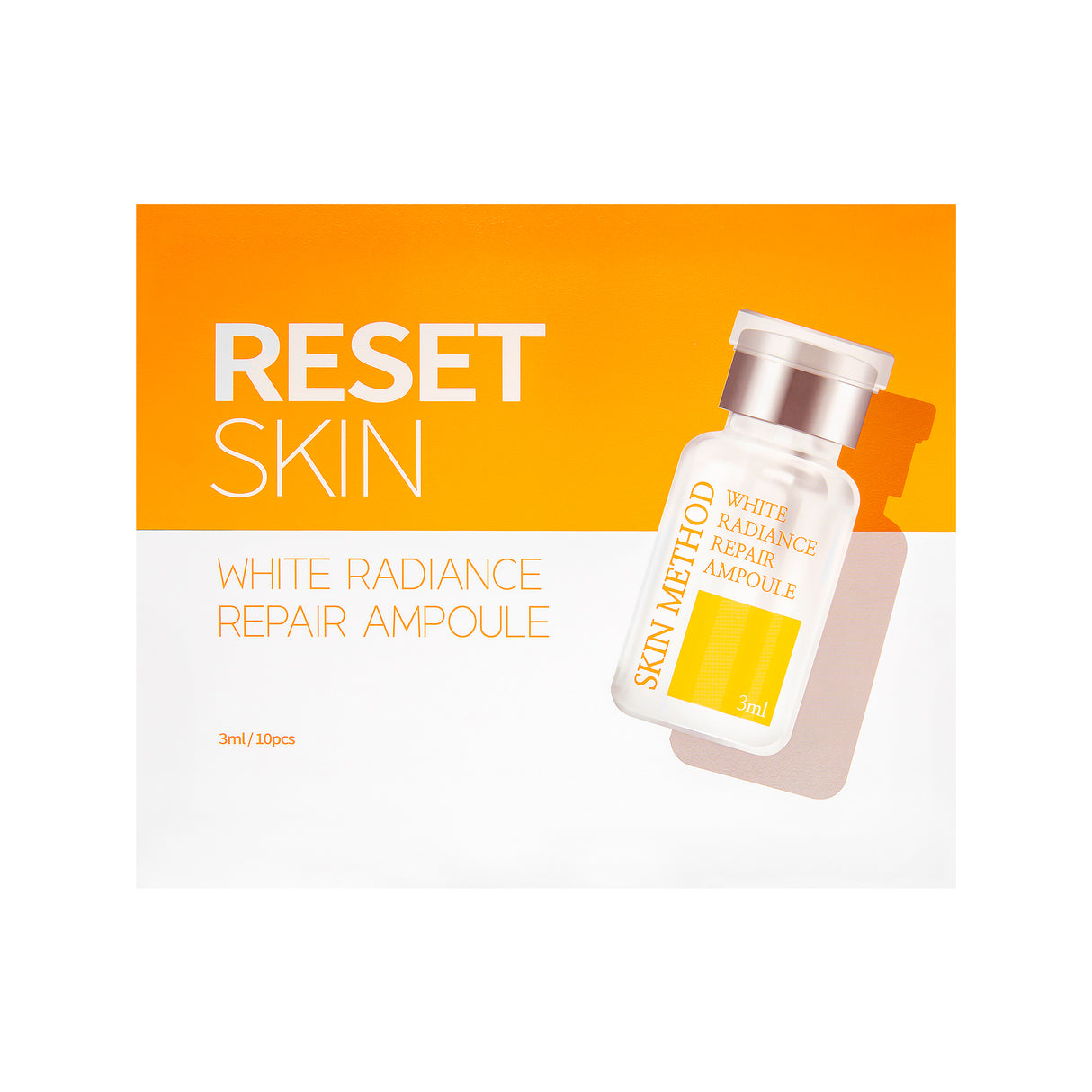 GENOCELL white radiance repair ampoule (skin reset)