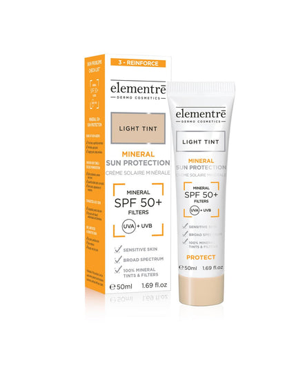 SPF 50+ Mineral Sun Protection Cream - Light Tint