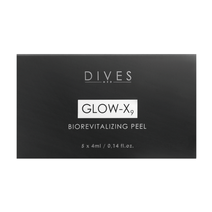 GLOW – X9
Chemical peel based on stabilized TCA acid, synergistically combined with phenol, ferulic, salicylic, glycolic, mandelic, phytic acid and highly concentrated vitamin C. Dedicated to multi-level skin rejuvenation and elimination of all skin defects caused by aging or external factors.