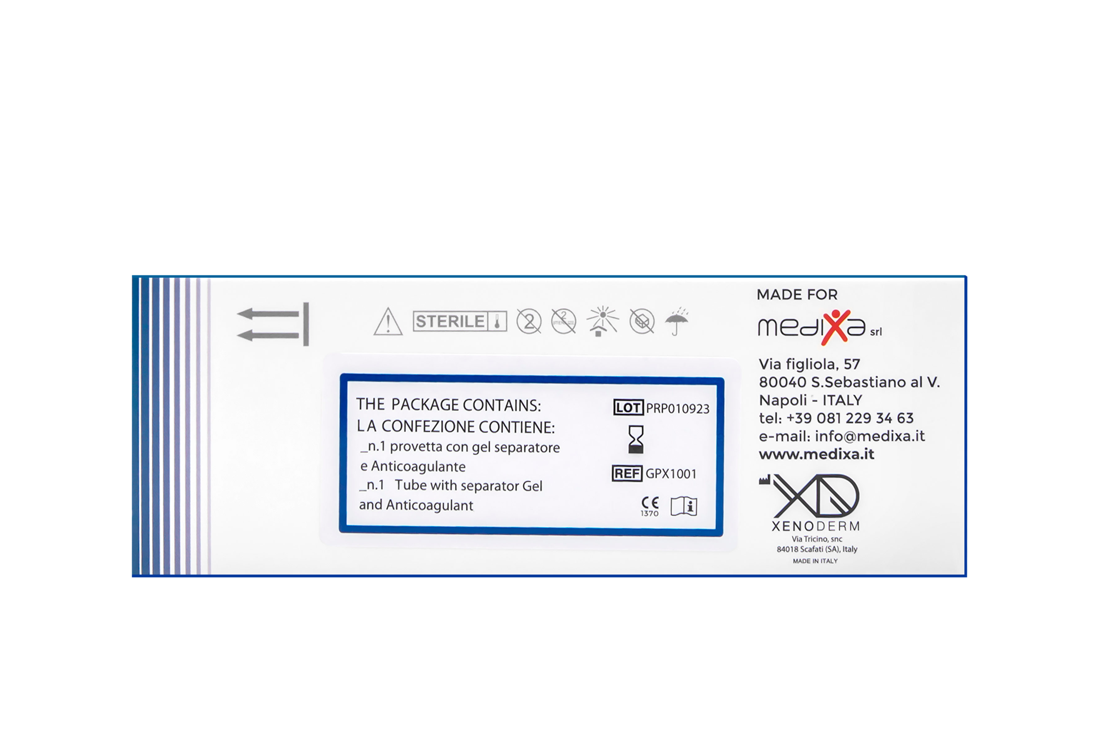 Medixa PRP Tube Basic