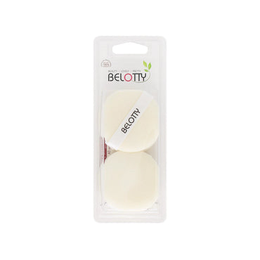 Soft Flocked Compressed Powder Puff