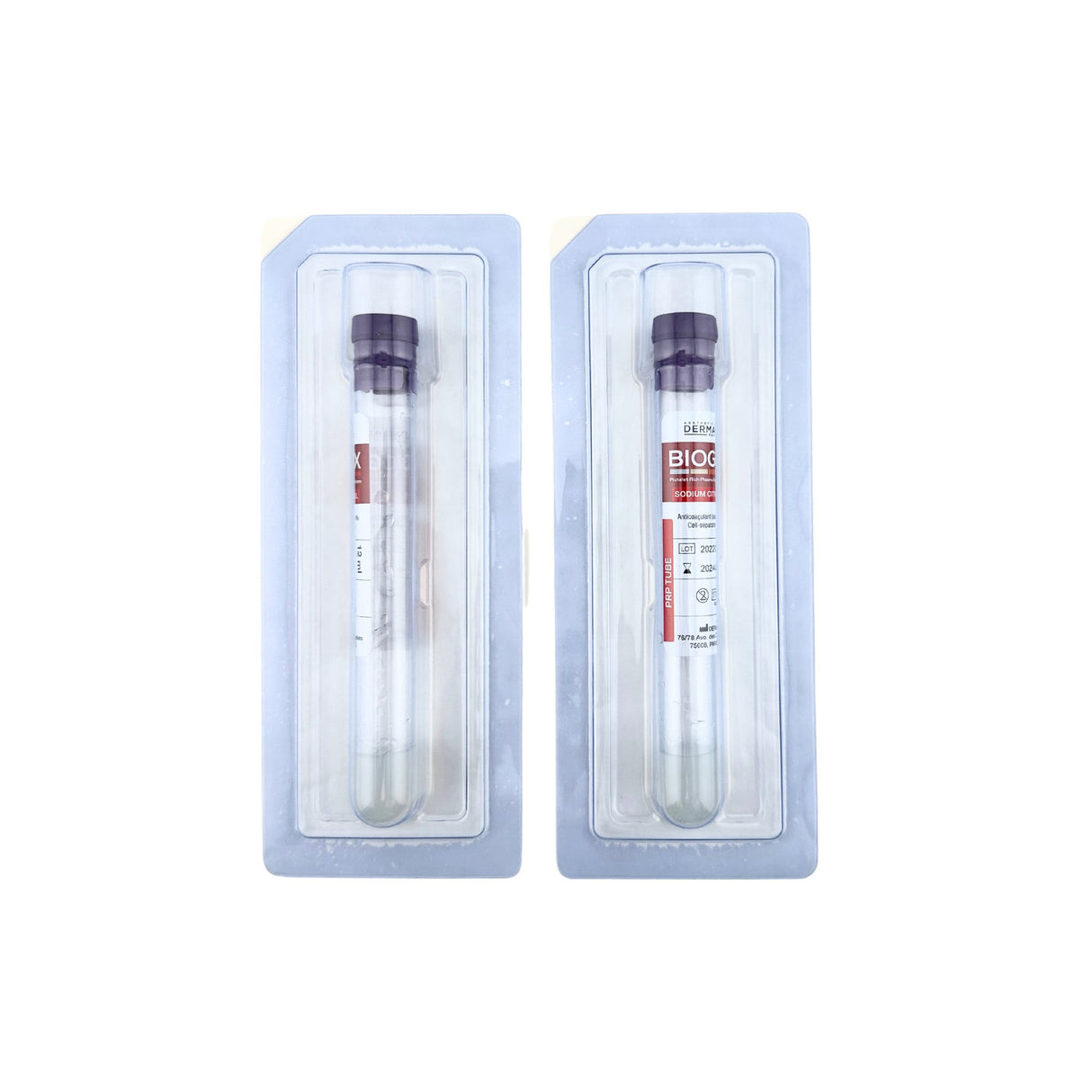 Bioginix PRP Tubes - Filler Lux™ - PRP - Dermaqual