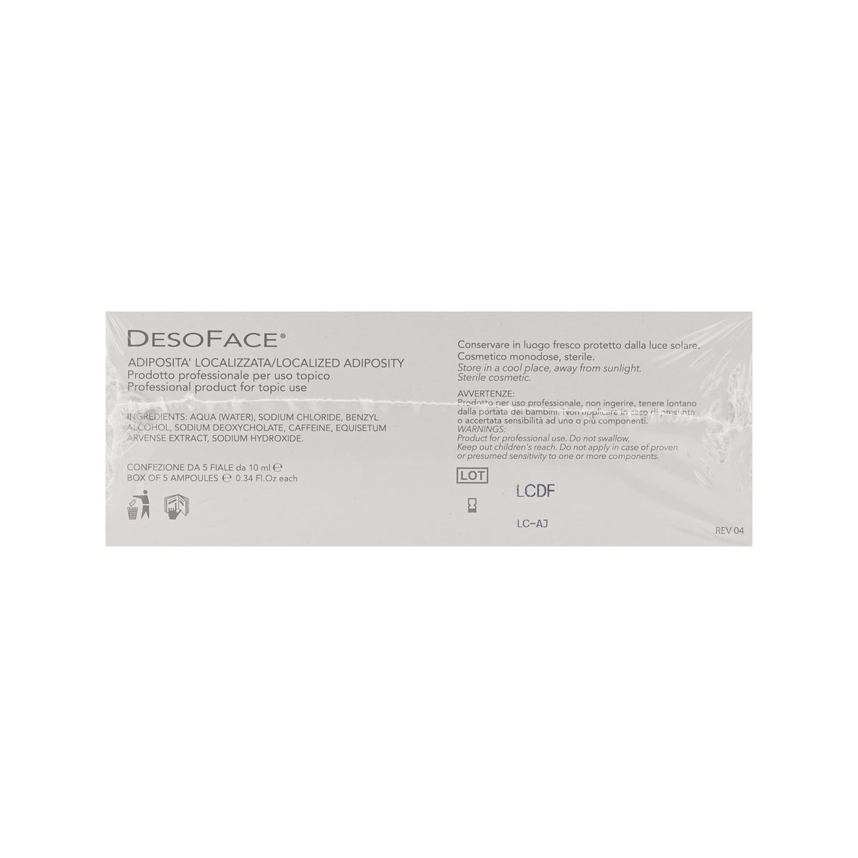 Desoface - Filler Lux™ - Lipolytics - Love Cosmedical