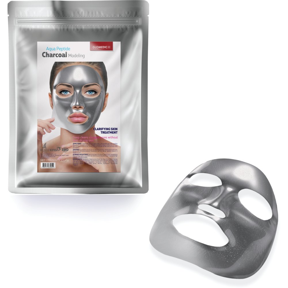 Glomedic Charcoal Purifyng alginate mask - Filler Lux™ - Face Mask - Koru Pharmaceuticals Co., Ltd.