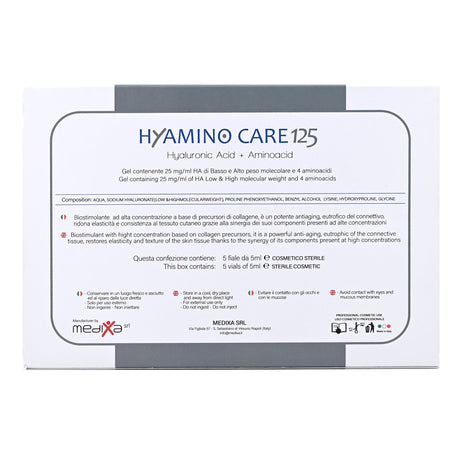 Hyamino Care 125 - Filler Lux™ - MESOTHERAPY - Medixa