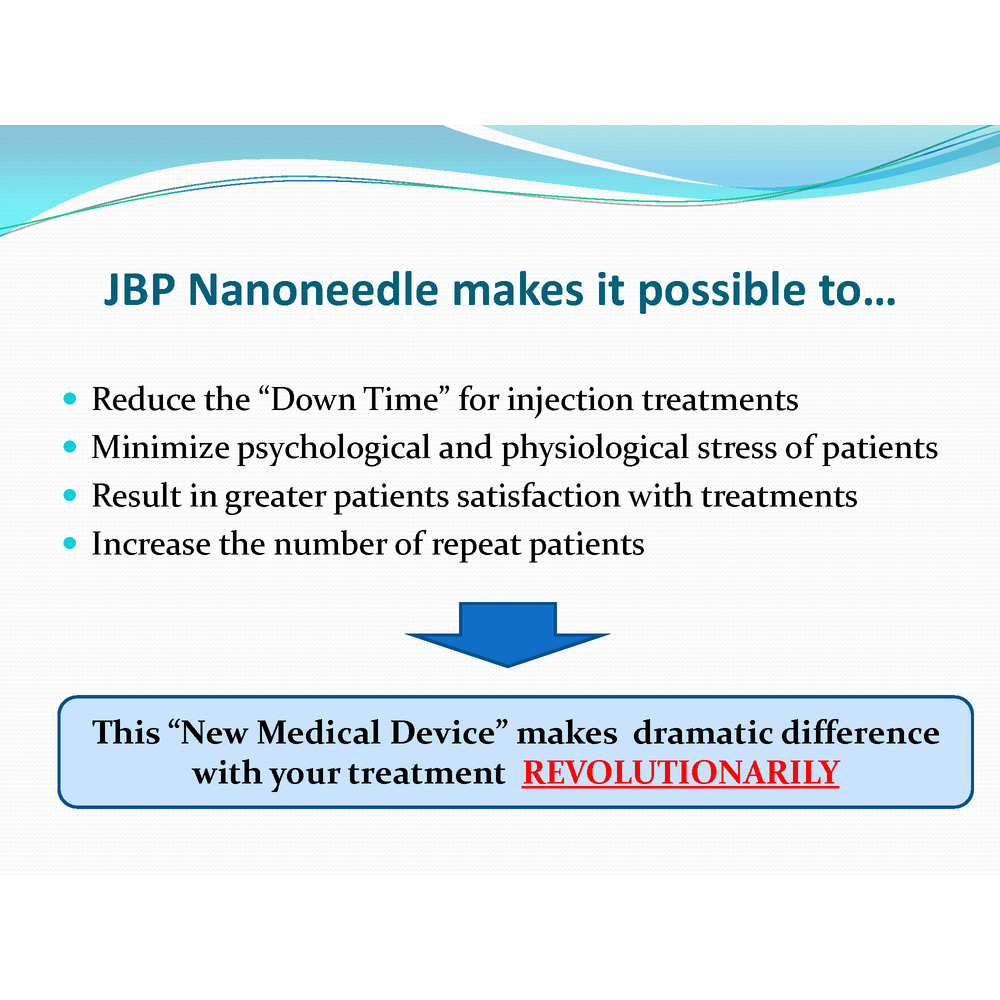 JBP Nanoneedle - Filler Lux™ - Needles - Japan Bio Products Co., Ltd.