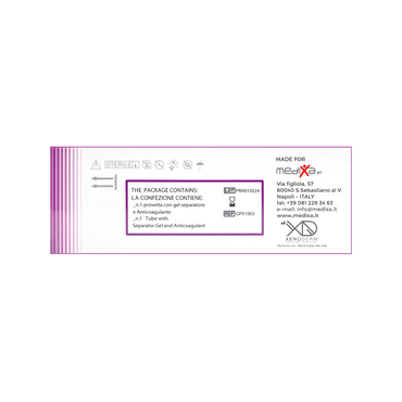 Medixa PRP Tube Factor HA - Filler Lux