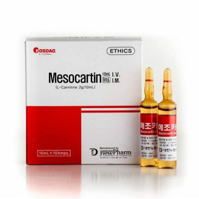 Mesocartin L-Carnitin 2g/10ml I.V. Inj. (10 Amps.x10mL) - Filler Lux™ - Medical - Daehan NewPharm Co.,Ltd