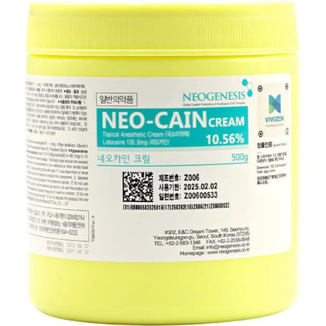 Neo-Cain Topical Anesthetic Cream 10.56% 500g - Filler Lux™