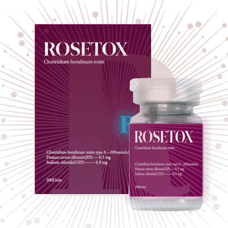 Rosetox 200u - Filler Lux™ - Botulinumtoxin - Biopharma Korea