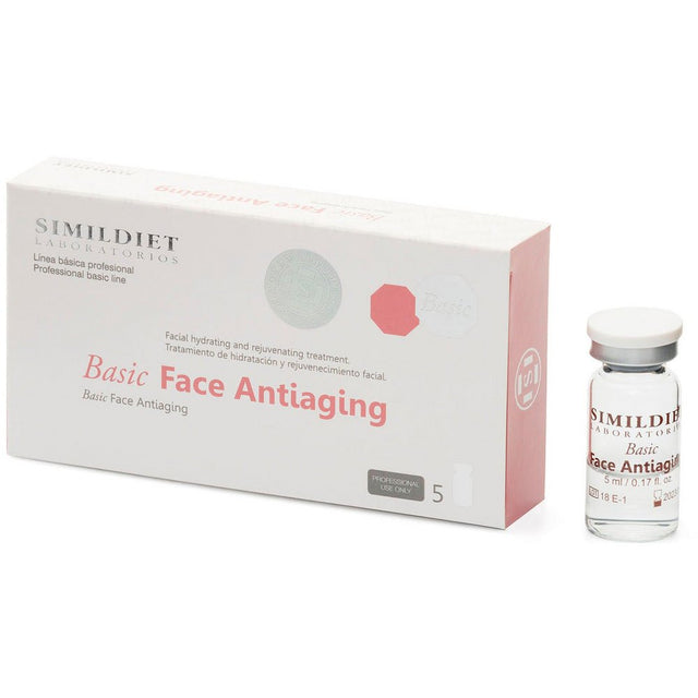 Simildiet Basic Face Antiaging (5 Vials x 5mL) - Filler Lux™ - Mesotherapy - Simildiet Laboratorios