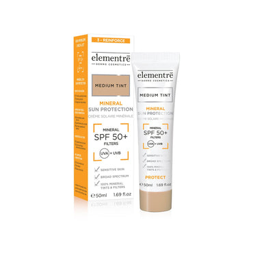 SPF 50+ Mineral Protection Sun Protection - Medium Tint - Filler Lux