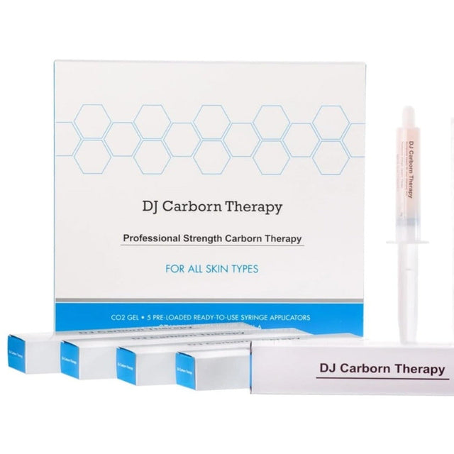 Dj Carborn Therapy CO2 Carboxy Gel Mask (5 Gels Syringes + Mask Sheets) - Filler Lux USA